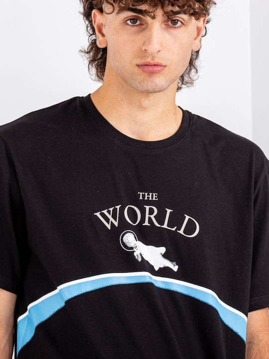 T-shirt Μαύρο