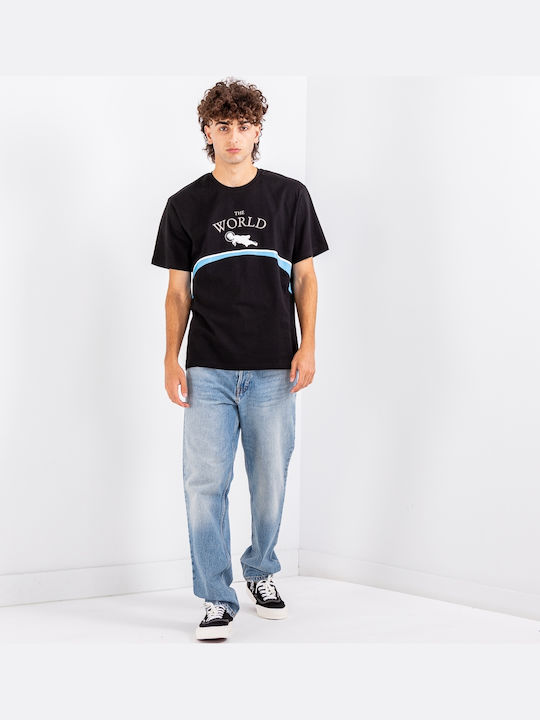 T-shirt Μαύρο
