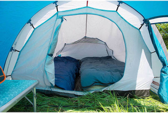 Coleman Cortes 2 Camping Tent Tunnel Mountaineering Blue 3 Seasons for 2 People Waterproof 2000mm 205x120x95cm