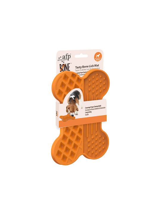 Tasty Bone Bone Toy for Dogs made of Rubber Large 28εκ. Orange