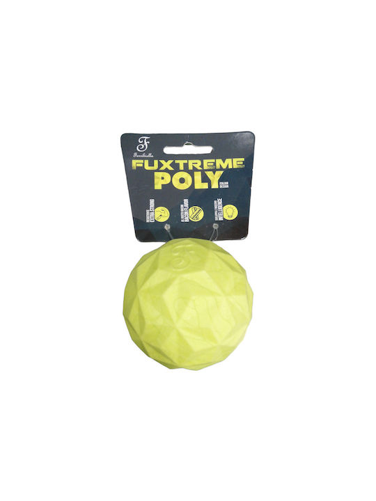 Ferribiella Fuxtreme Poly Dog Toy Ball Yellow 7cm