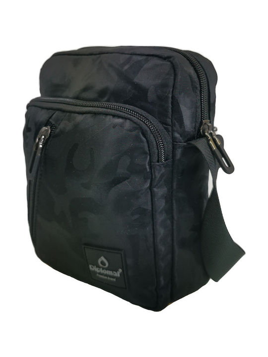 Br72 Men's Bag Shoulder / Crossbody Black
