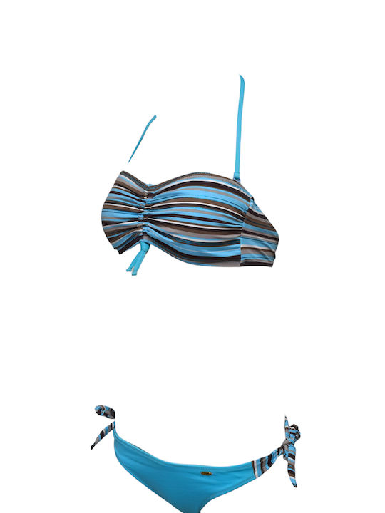 Set Bikini Brazil Γαλάζιο