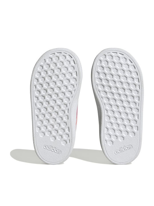 Grand Court GRAND COURT 2.0 Kids Sneakers with Scratch White / Pink