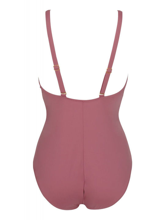 G Secret One-Piece Swimsuit Pink