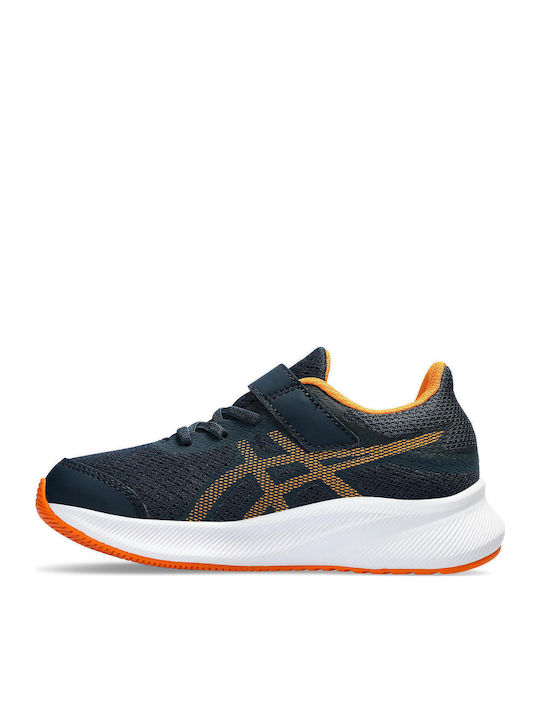 Patriot 13 PS Kids Sports Shoes Running with Hoop & Loop Closure Navy Blue