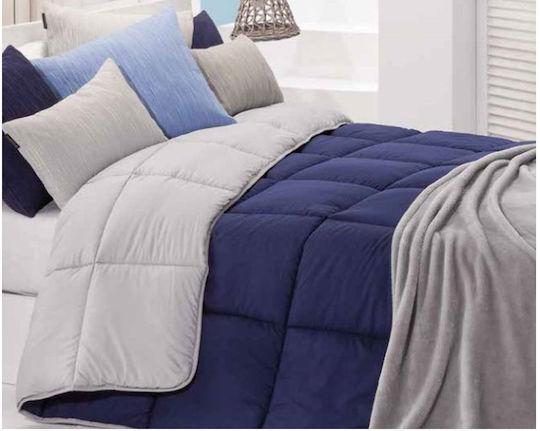Manterol Casa Duvet Queen with Microfiber Filling 220x220cm Lilac