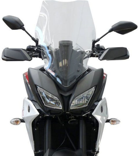 Fabbri Motorcycle Windshield & Windscreen Tinted Visor for Yamaha Tracer 900 Y200/LS