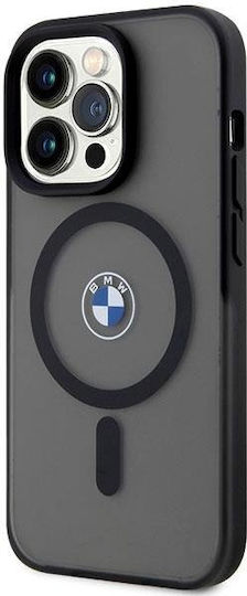 BMW 6.1" Back Cover Πλαστικό Μαγνητικό Μαύρο (iPhone 14 Pro)