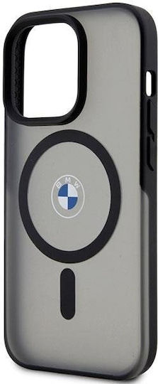 BMW 6.1" Back Cover Πλαστικό Μαγνητικό Μαύρο (iPhone 14 Pro)