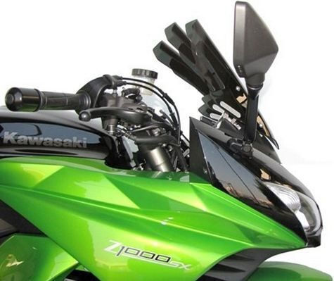 Kawasaki Getöntes Visier Motorrad für Kawasaki Z 1000 K126/DS