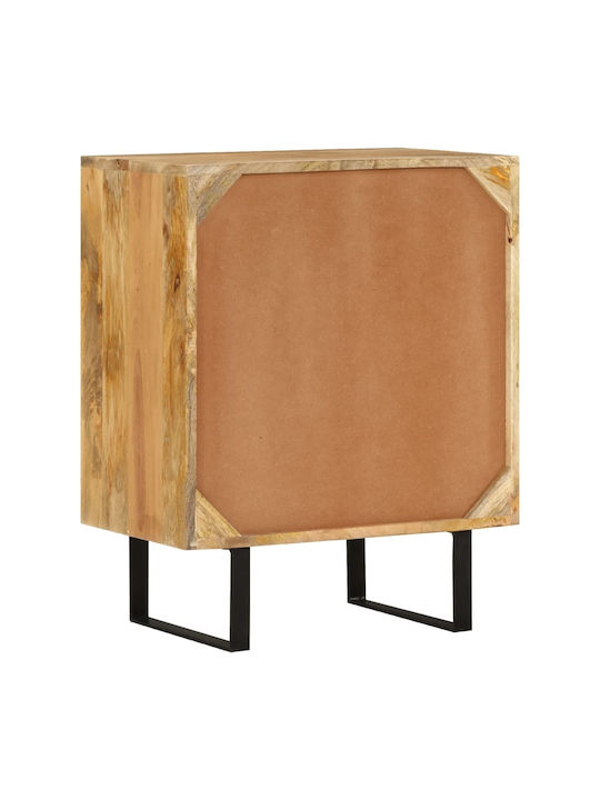 Ντουλάπι Γραφείου από Μασίφ Ξύλο Φυσικό 55x35x70cm