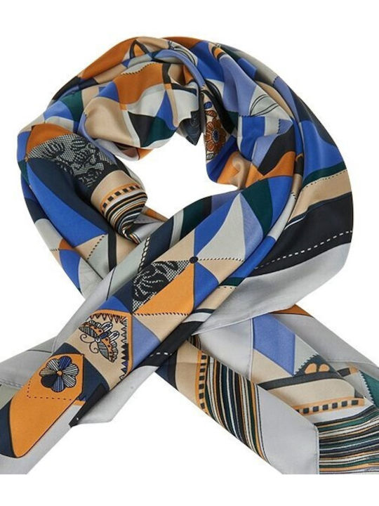 Modissimo Women's Silk Scarf Gray