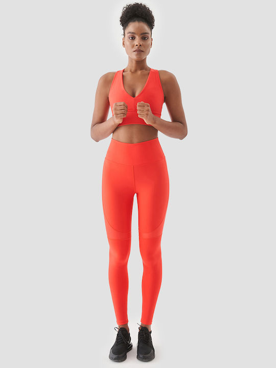 Superstacy Women's Long Training Legging Red