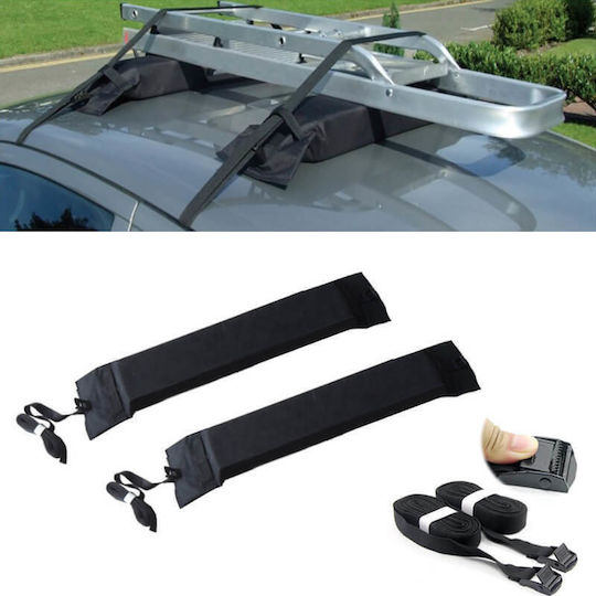 Oxford Cloth K-2300-60D Метални Универсални Черни Таванни Стелки За Автомобил Oxford Cloth K-2300-60D Метални Универсални Черни Таванни Стелки За Автомобил