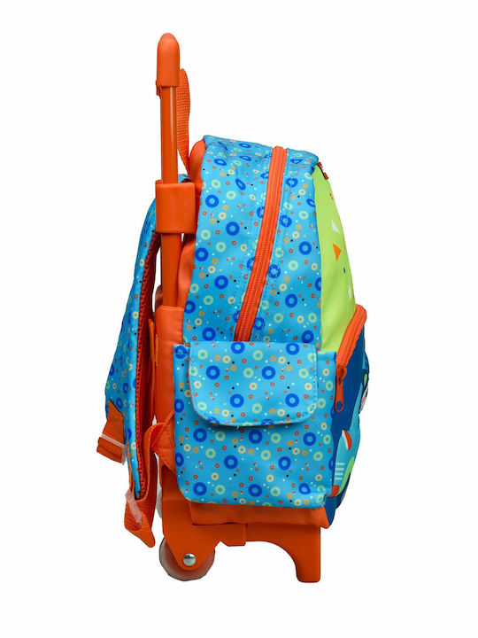 Fisher Price Car School Bag Trolley Kindergarten Multicolored