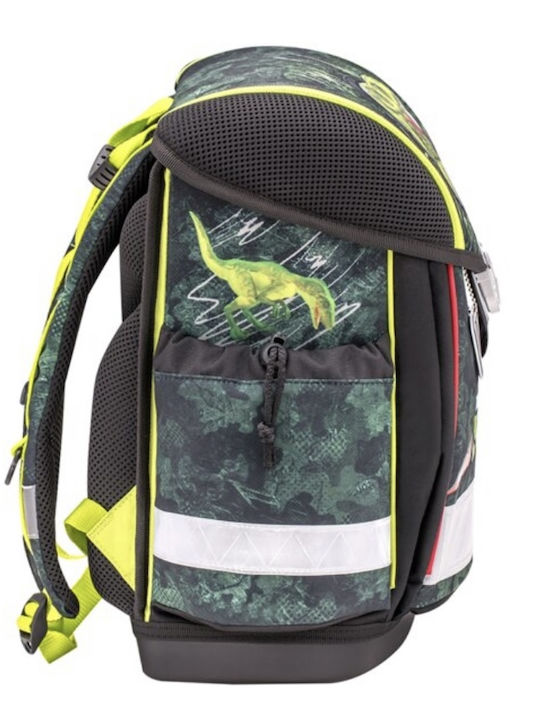 Belmil Classy 403-13 World of T-REX School Bag Backpack Kindergarten Green 19Liters