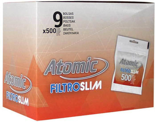 Atomic Vată pentru țigări Simplu 6mm 500x1buc