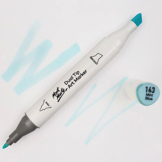 Mont Marte Μαρκαδόρος Σχεδίου Mint Blue No143