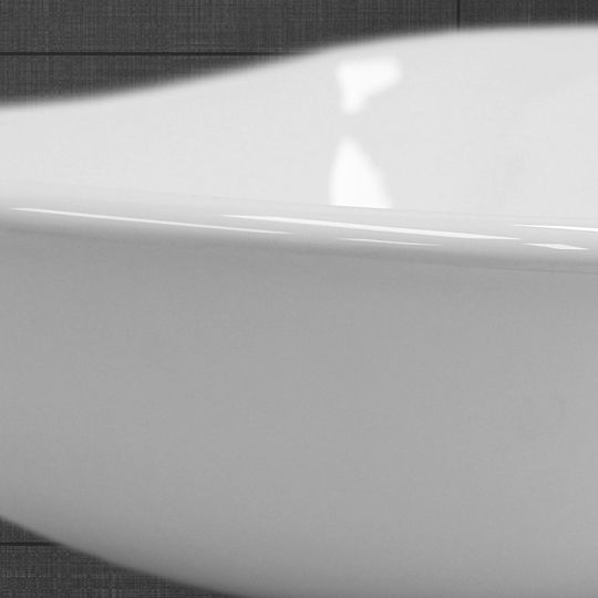 ECD Germany Countertop Sink Ceramic 64x36.5x13cm White