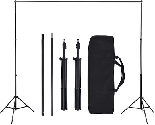 vidaXL Fotostudio Set Lichter Hintergrund Beleuchtungsset für Studio
