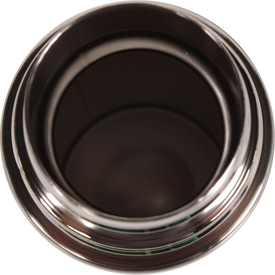 Keskor Μπουκάλι Θερμός Ανοξείδωτο 500ml Ασημί με Καπάκι-Κύπελλο