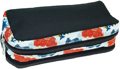 No Fear Off Road Pencil Case with 2 Compartments Multicolored