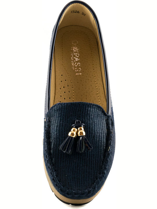 Дамски Loafers в Син Цвят
