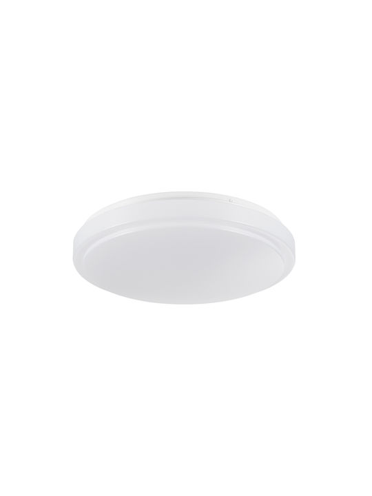 GloboStar Waterproof Wall-Mounted Outdoor Ceiling Light IP54 with Integrated LED White