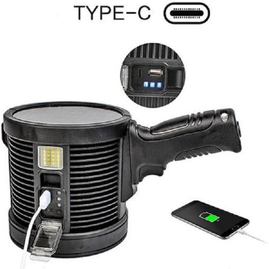 Rechargeable Handheld Spotlight LED IPX5 WH5114 Blue
