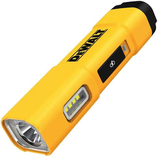 DEWALT Rechargeable Flashlight LED IP54 with Maximum Brightness 1000lm