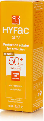 Biorga Hyfac Sun Teintee Sunscreen Cream Face SPF50 with Color 40ml