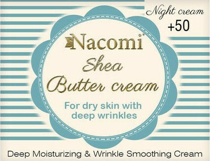Nacomi Shea Butter Cream Extra Reich Creme Gesicht Nacht 50ml