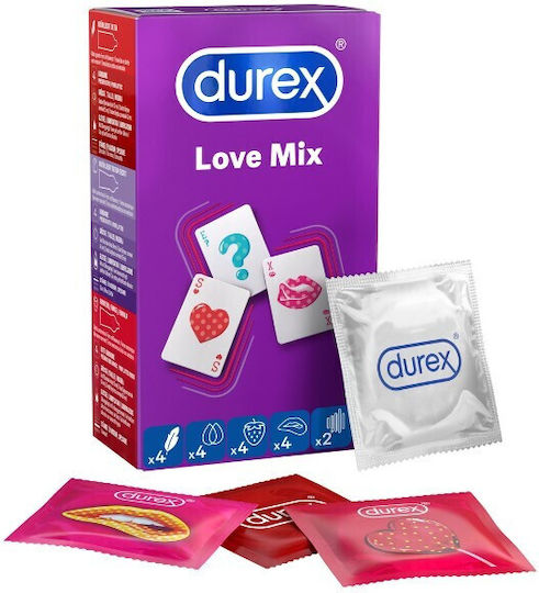 Durex Προφυλακτικά Love Mix 12τμχ