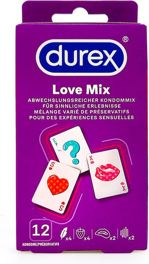 Durex Προφυλακτικά Love Mix 12τμχ