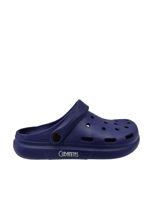 Cubanitas Women's Anatomic Clogs Blue