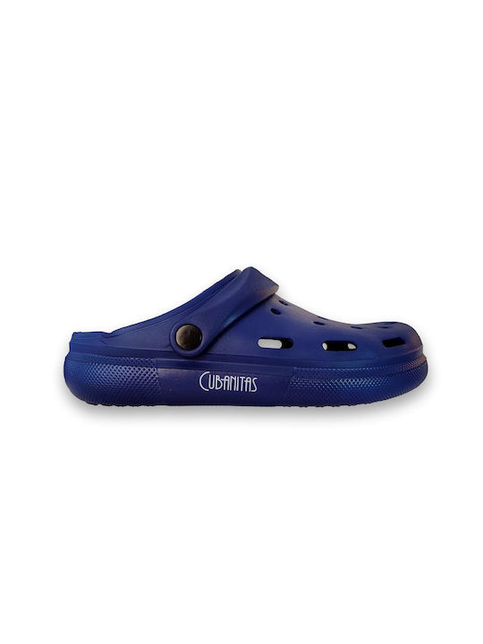 Cubanitas Anatomisch Clogs Blau