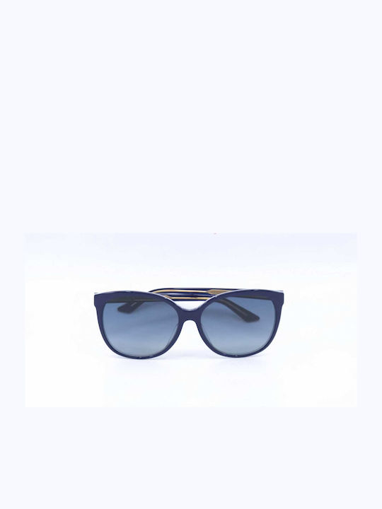 Dior Montaigne Women's Sunglasses with Blue Plastic Frame and Blue Lens 22KS MVTHD