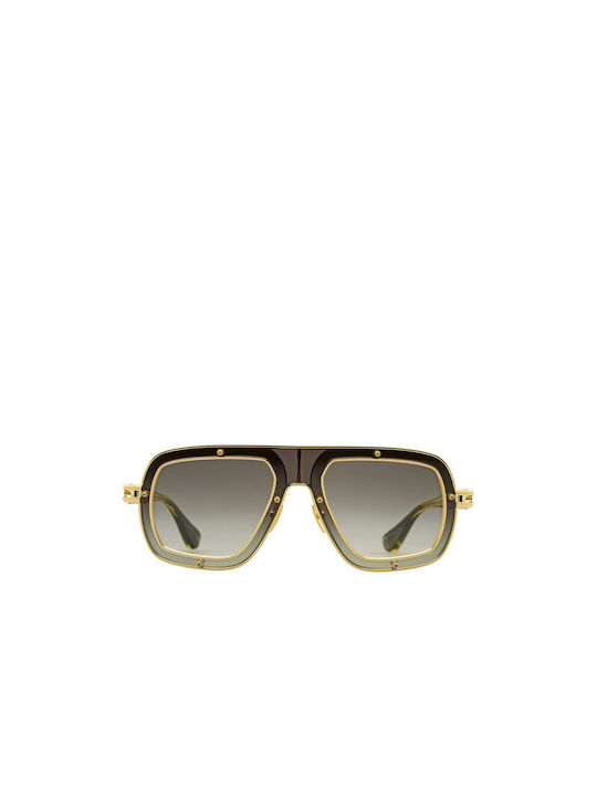 Dita Raketo Sunglasses with Gold Frame and Gray Gradient Lens DTS42-A-01