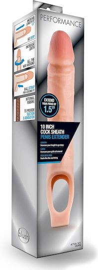 Blush Performance Cock Sheath Extender Flesh 26cm