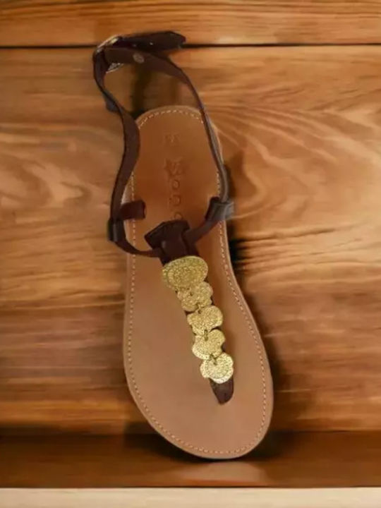 Handmade Women's Sandals Brown