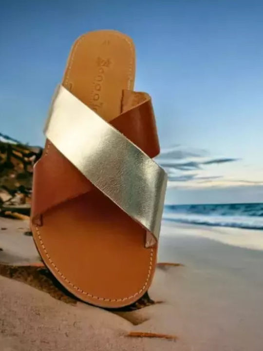 Handmade Women's Sandals Brown
