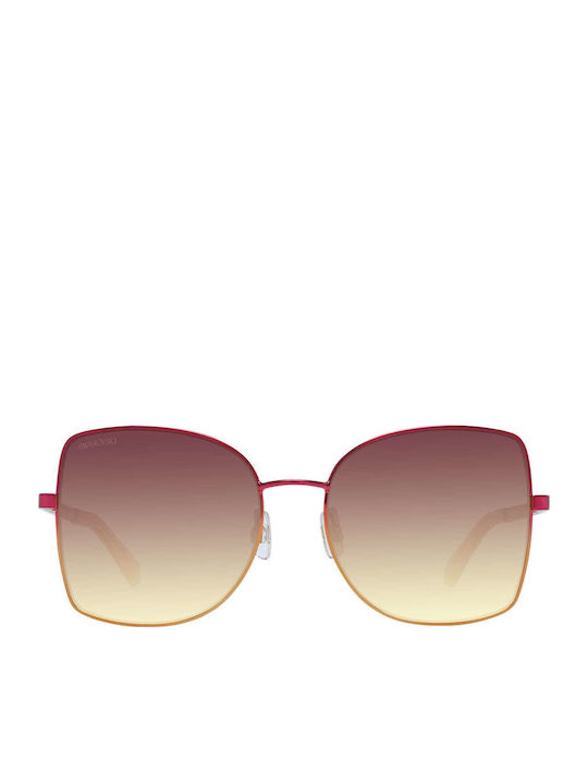 Swarovski Sunglasses Πολύχρωμα with Metal Frame & Brown Lens Swarovski Sunglasses Πολύχρωμα with Metal Frame & Brown Lens