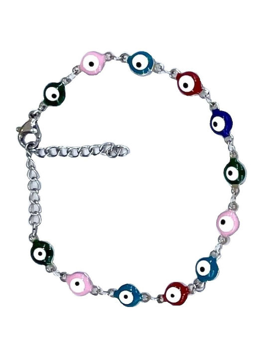 Tatu Moyo Bracelet with design Eye made of Steel