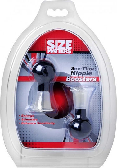 Size Matters See Thru Nipple Boosters Anrrophereis Klitoris & Thilon Schwarz 2 Stück