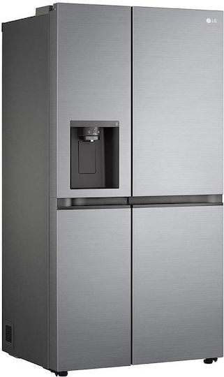 LG Ψυγείο Ντουλάπα 635lt Total NoFrost Υ179xΠ91.3xΒ73.5εκ. Inox GSLV51PZXE