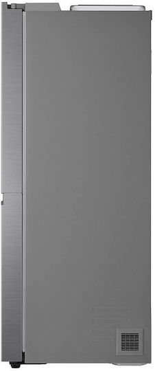 LG Ψυγείο Ντουλάπα 635lt Total NoFrost Υ179xΠ91.3xΒ73.5εκ. Inox GSLV51PZXE