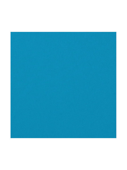 vidaXL Pernă Waterproof Pentru Pat De Soare Cu Spătar Albastru Deschis 2 Bucăți 55x180 cm