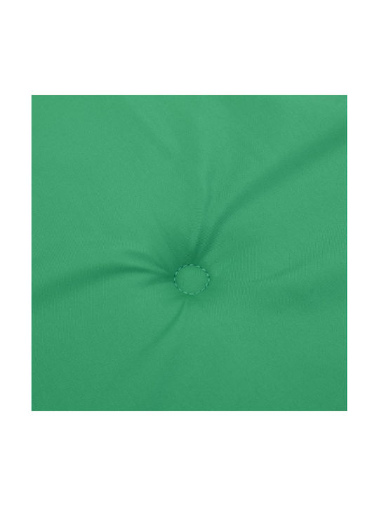 vidaXL Pernă Waterproof Pentru Pat De Soare Cu Spătar Verde 2 Buc 55x180 Cm