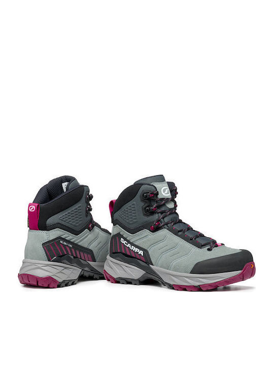 Scarpa Rush Trk Women's Hiking Waterproof Boots With Gore-Tex Membrane Gray